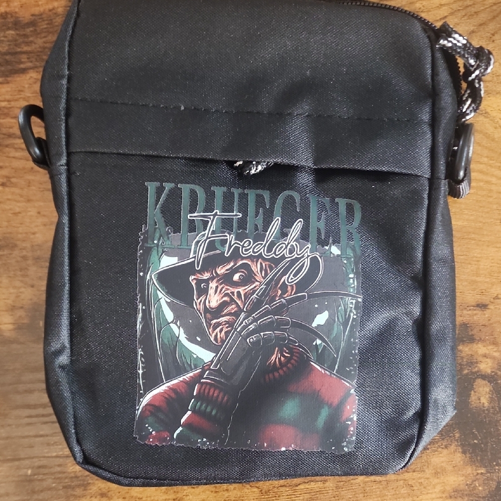 Krueger Freddy Black Men's Messenger Bag